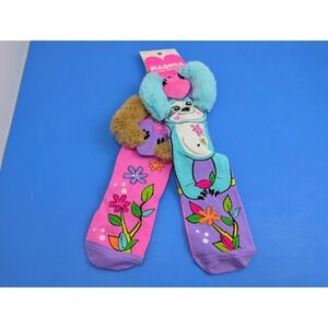 MadMia Toddler Sloth 3D Socks Age 3-5 Multicolor Tall #MM210-T